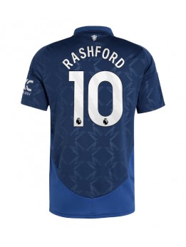 Manchester United Marcus Rashford #10 Auswärtstrikot 2024-25 Kurzarm